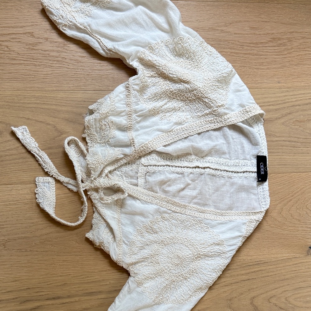 Cider Cream Textured Top